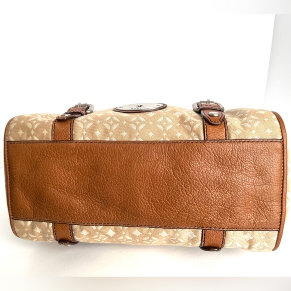 Fossil Maddox Satchel Reissue Fabric and Leather - Picture 7 of 14